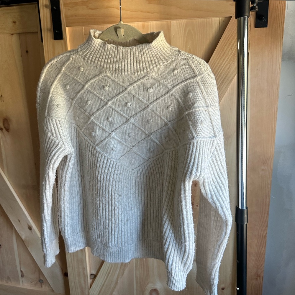 Cozy Cream Turtleneck Sweater